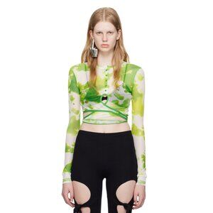 OTTOLINGER Green Long Sleeve T-shirt (Size S)